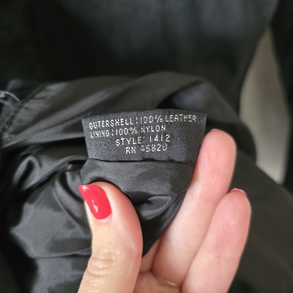 VINTAGE 80's BERMANS BLACK SUEDE LONG SLV SNAP-FRONT PENCIL DRESS Size 6 - Picture 5 of 5